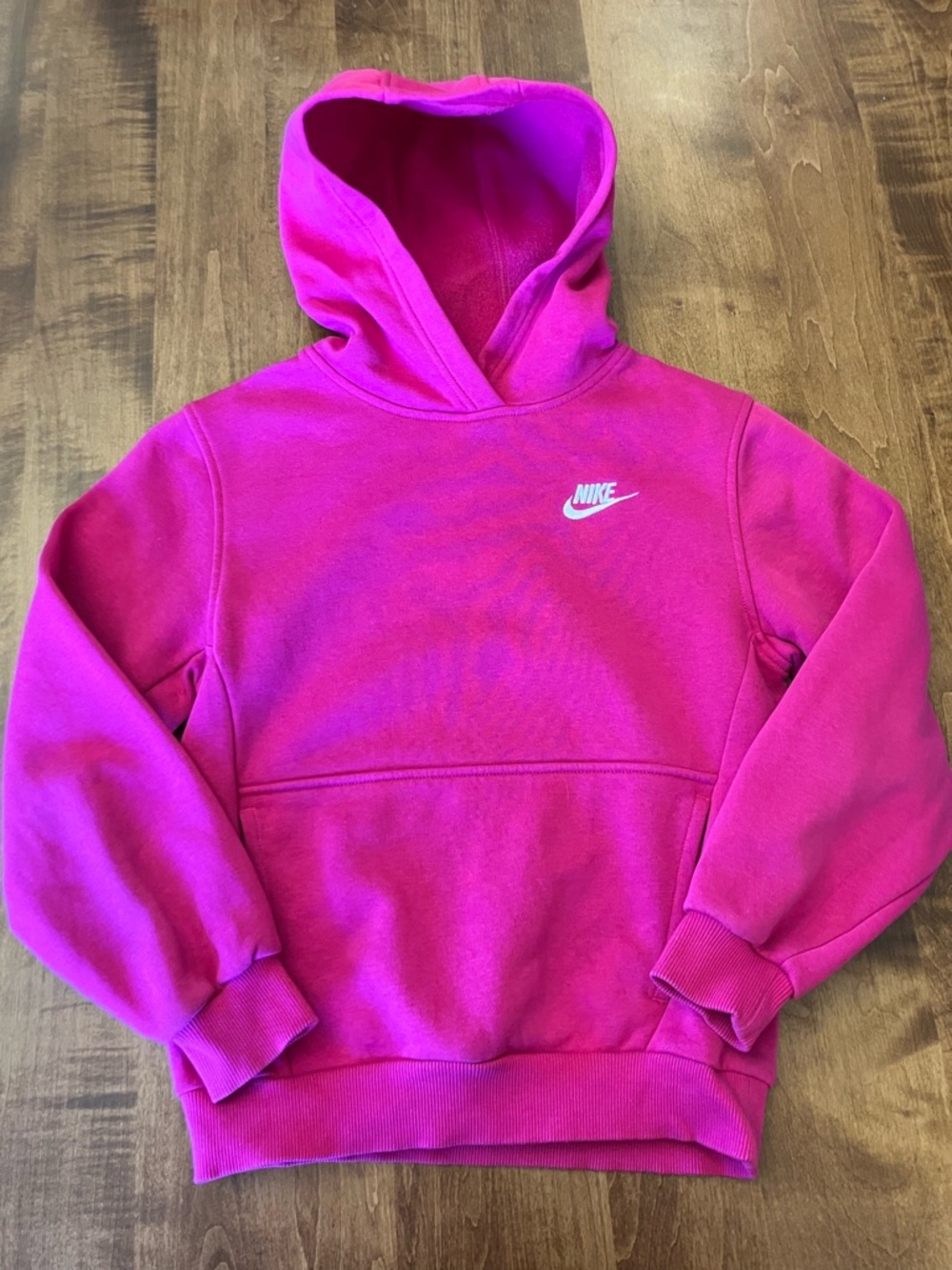 Nike hot pink girls hoodie size medium